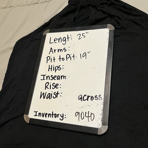 Kim & Cami Black Sleeveless High Neck Tank Top Blouse Womens Size S - Picture 7 of 7